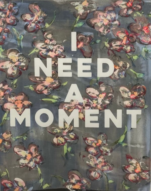 M.E. Ster-Molnar, I NEED A MOMENT Peach Petal