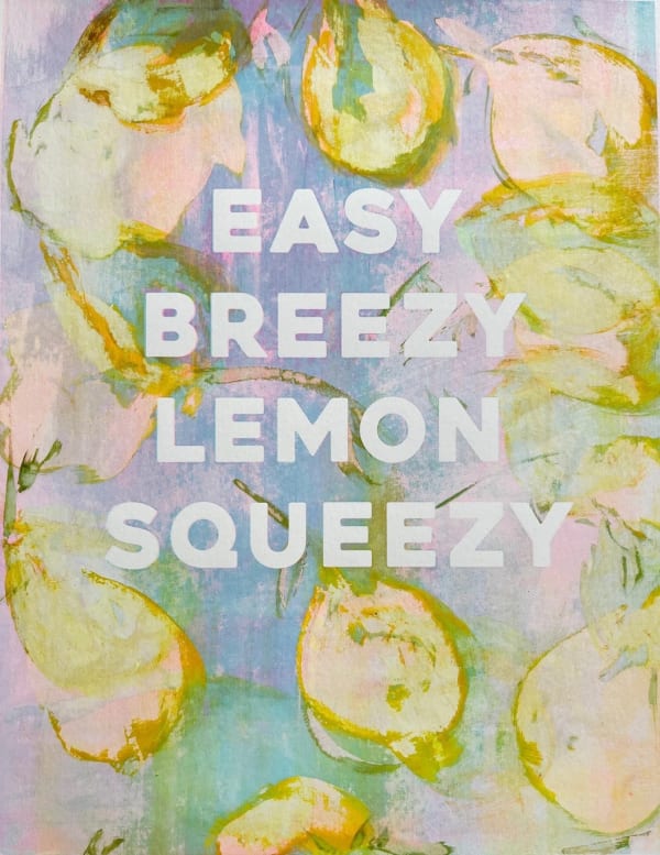 M.E. Ster-Molnar, EASY BREEZY LEMON SQUEEZY - Pastel Daybreak