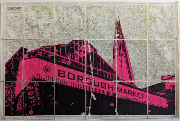 Angela Morris-Winmill, Borough Market - Pink, 2023