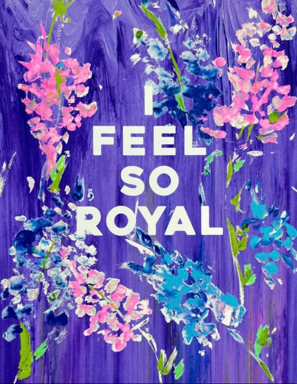 M.E. Ster-Molnar, I FEEL SO ROYAL - Purple, 2023