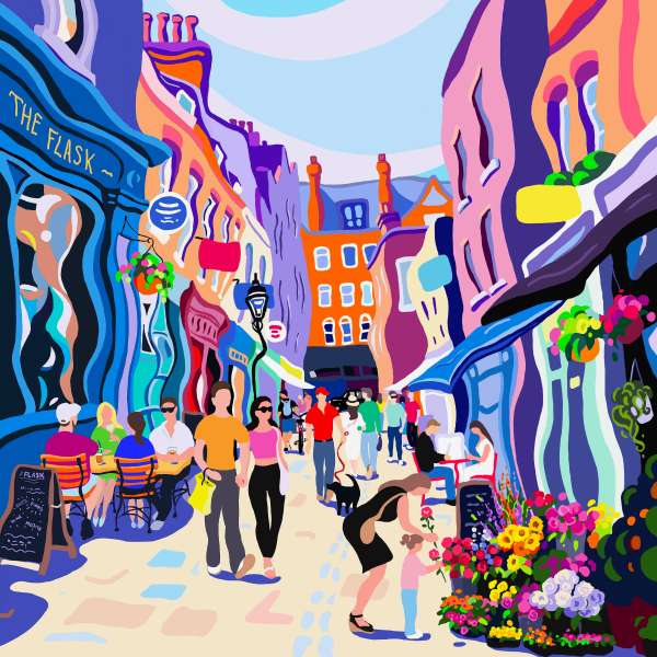 Sarah Fosse, Flask Walk - Medium