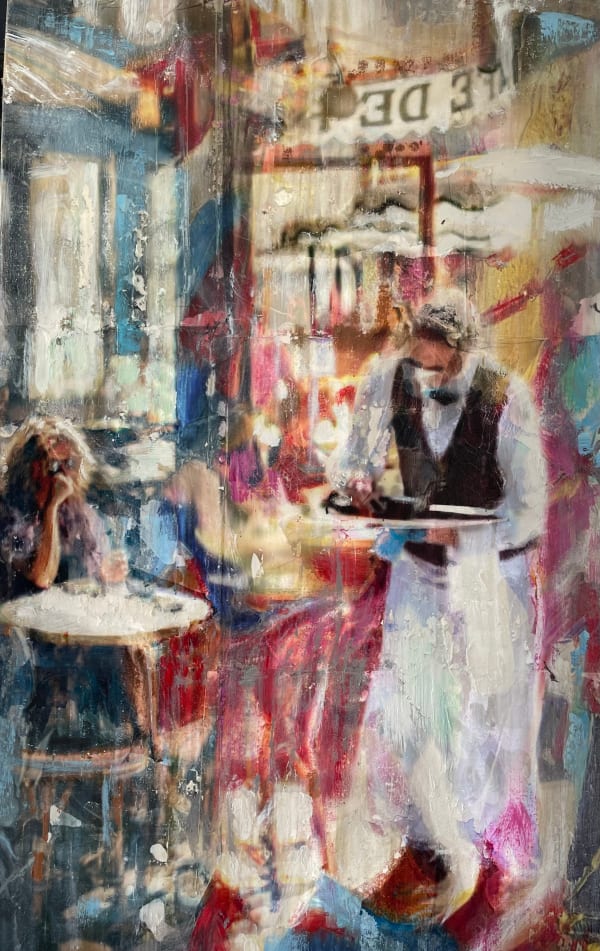 Gill Storr, L'Heure Du Cafe, 2023