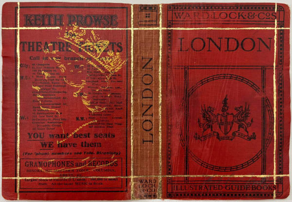 Angela Morris-Winmill, Queen Elizabeth II, Original Antique Map Book Cover