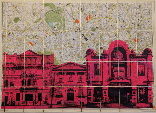 Angela Morris-Winmill, Chelsea Panoramic, Pink , 2023