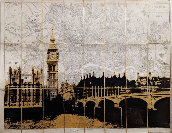 Angela Morris-Winmill, Westminster and Big Ben - Gold
