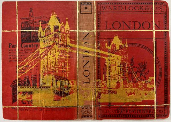 Angela Morris-Winmill, Tower Bridge, Original Antique Map Book Cover
