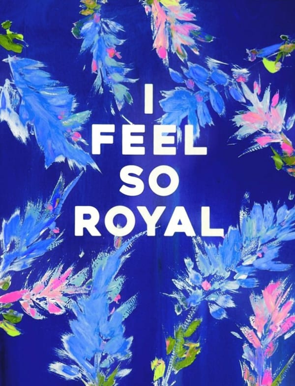 M.E. Ster-Molnar, I FEEL SO ROYAL - Royal Blue, 2023