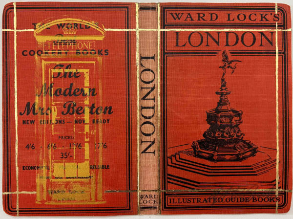 Angela Morris-Winmill, K6 Telephone Box, Original Antique Map Book Cover