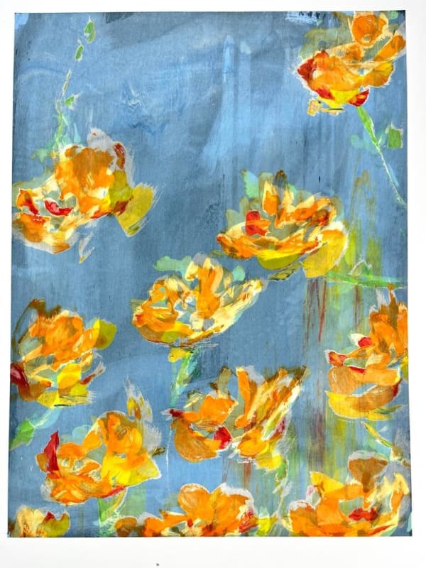 M.E. Ster-Molnar, California Super Bloom - Blue, 2023