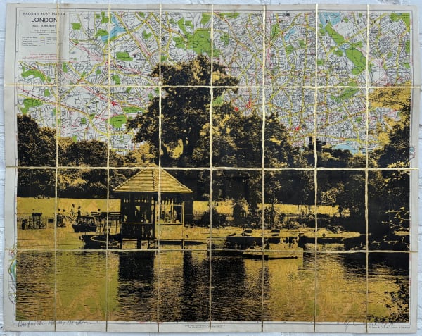 Angela Morris-Winmill, Dulwich Park - Gold Ink