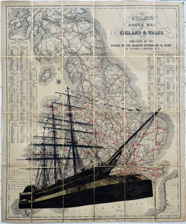 Angela Morris-Winmill, Cutty Sark, Greenwich - Gold Leaf