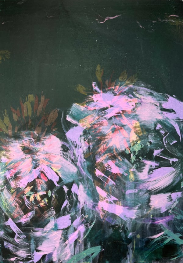 M.E. Ster-Molnar, Cherry Blossom Fireworks at Midnight