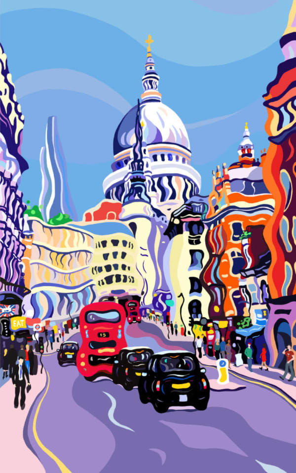 Sarah Fosse, Into the City - Large