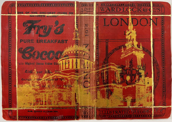 Angela Morris-Winmill, St Paul's and the West Tower, Original Antique Map Book Cover