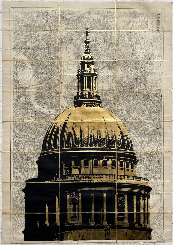 Angela Morris-Winmill, St Paul's Cathedral, Gold Leaf