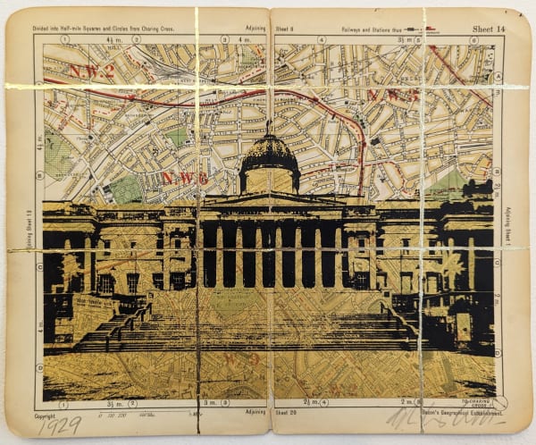 Angela Morris-Winmill, National Gallery, Gold, 2023