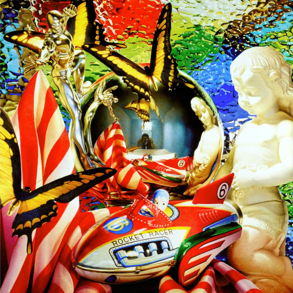 Francois Chartier Alice in Wonderland Acrylic on canvas 147 x 147 cm