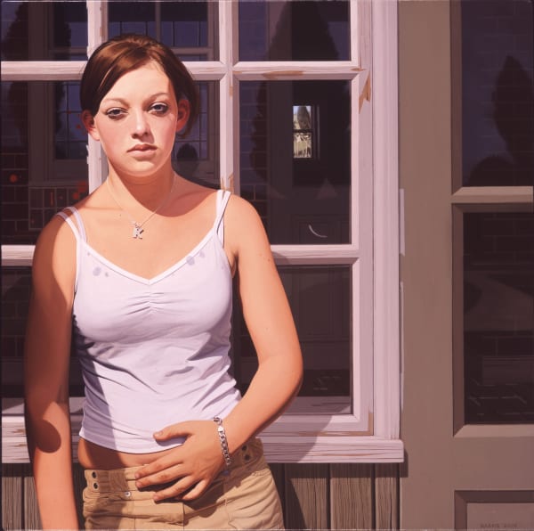 Philip Harris K, 2008 Oil on linen 50 x 50 cm