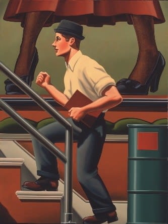 R. Kenton Nelson - Through the Vanity Faire