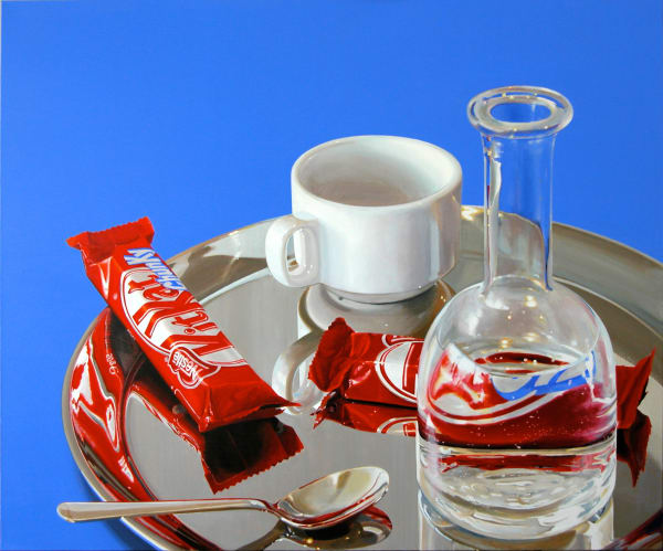 Cynthia Poole Kitkat Chunky XI Acrylic on linen 120 x 100 cm