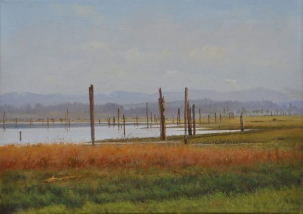 Carl Laubin The English Boom Company, Camino Island Oil on canvas 25 x 35 cm