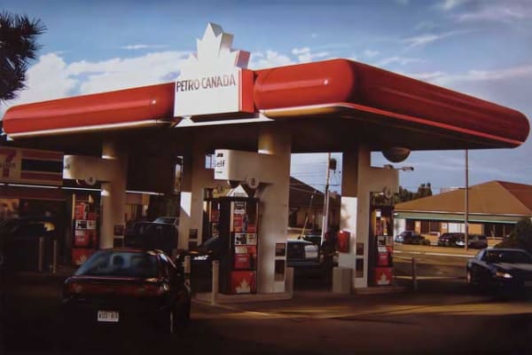 Rudy Sparkuhl Petro-Canada Acrylic on canvas 24" x 36 61 x 91.5