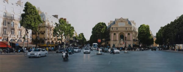 Christian Marsh, Place Saint- Michel, Paris