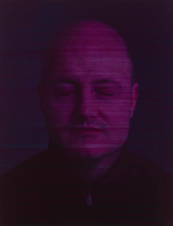 Craig Wylie MG (echoing) Oil on canvas 35.5 x 27.5" 90.3 x 70 cm