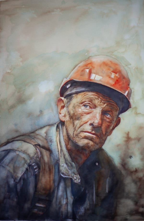 Paul Cadden Innovation Watercolour and ink on paper 45 x 31 cm