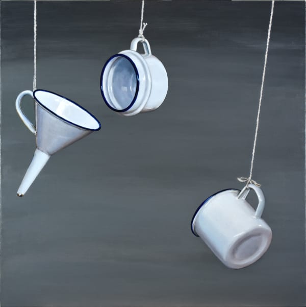 Cynthia Poole Metafisica IV Acrylic on canvas 76 x 76 cm