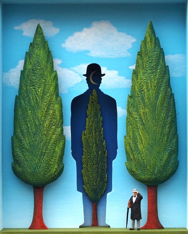 Volker Kuhn, The Garden of Magritte