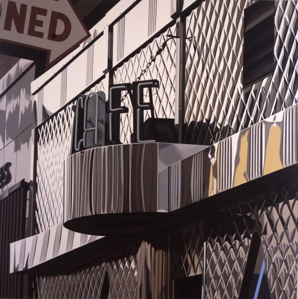 Robert Cottingham, Cafe