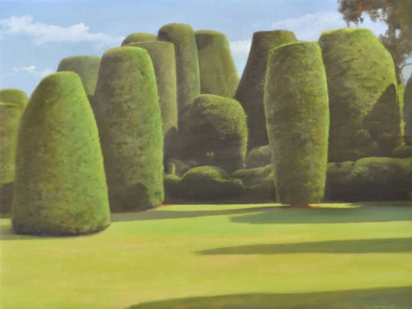 Carl Laubin The Multitude, Packwood, 2015 Oil on canvas 30.5 x 40.5 cm
