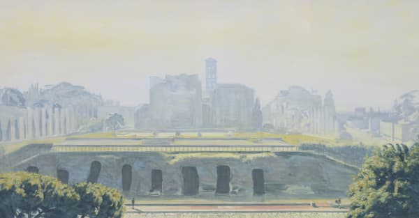 Ethereal Landscape II (Rome) Study