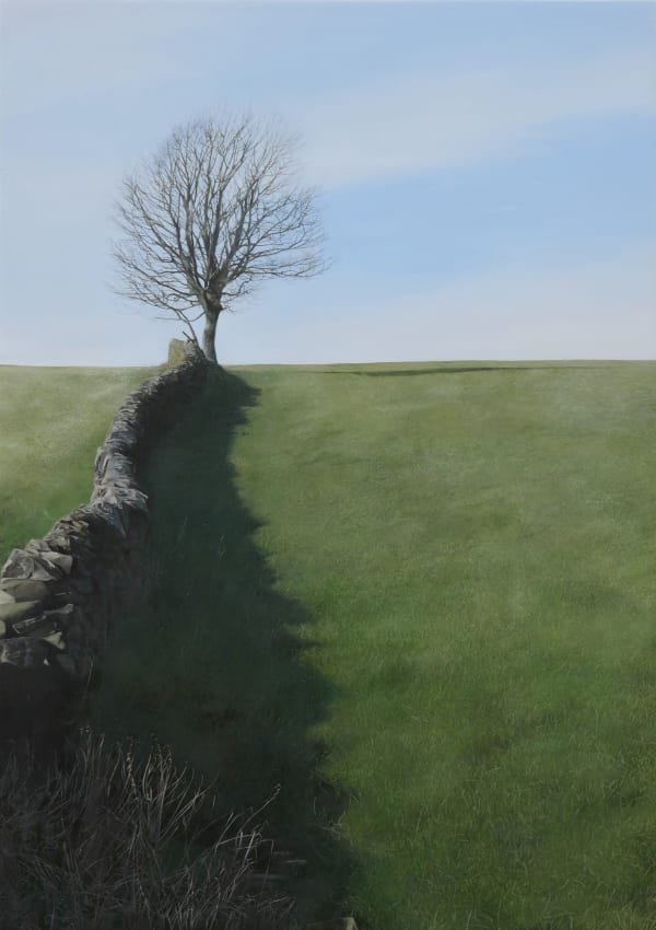 Michael Gaskell Meridian III Oil on aluminium 29.5 x 21 cm