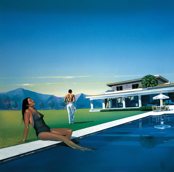 Mike Francis Sugar Daddy Acrylic on canvas 76 x 76 cm