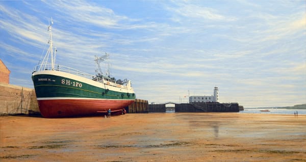 Steve Whitehead Maggie M Acrylic on canvas 41 x 76 cm