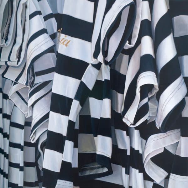 Cynthia Poole St.Marks Sq Acrylic on linen 47 x 47" 120 x 120 cm