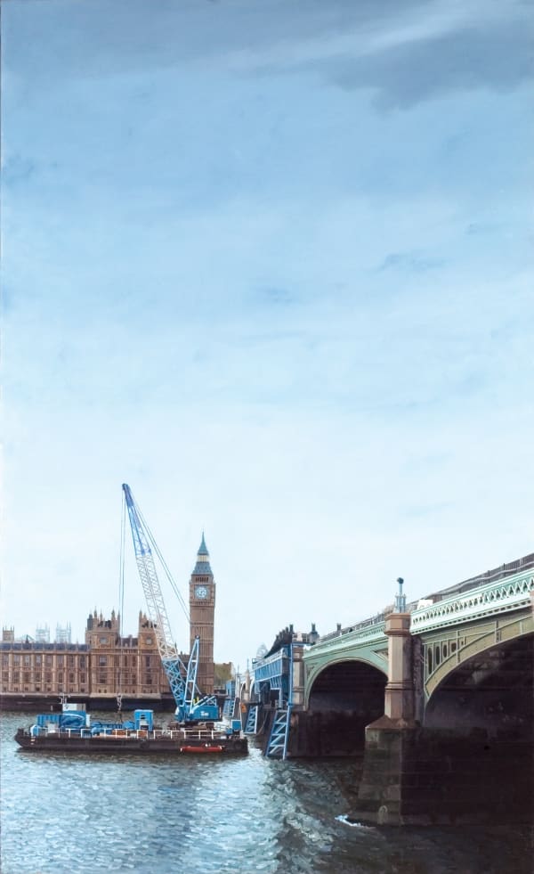 Francisco Rangel Westminster Oil on Linen 130 x 89 cm