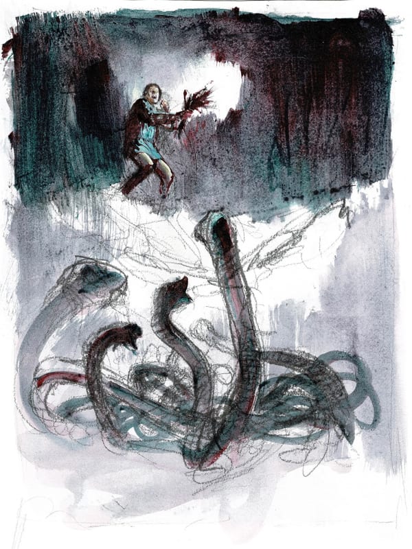 René Follet (Bruxelles 1931 - 2020), Bob Morane, original drawing