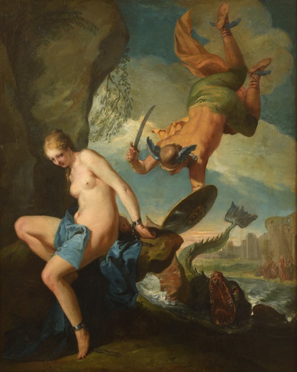 Carle Van Loo (Nice 1705 - 1765 Paris), Perseus and Andromeda, 1725