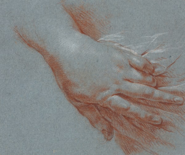 Giovanni Battista TIEPOLO (1696-1770), Study of a female hand