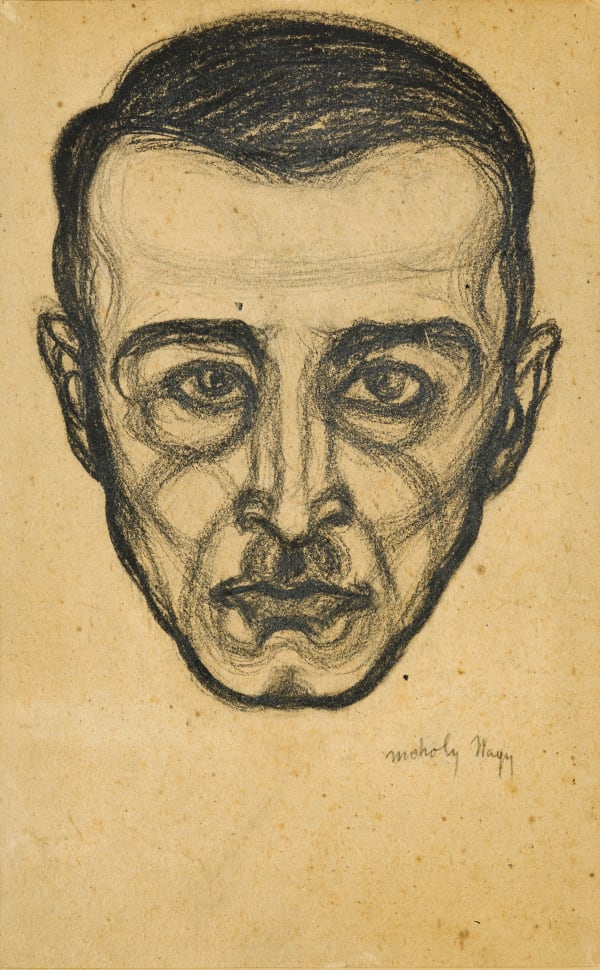 László Moholy-Nagy (Bácsborsód 1895 - 1946 Chicago), Portrait of a Man, c. 1920