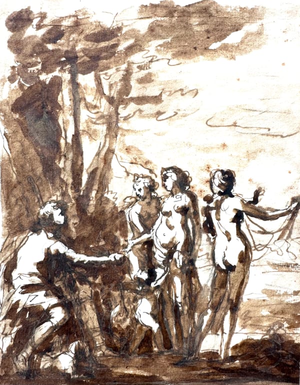 Gaspare DIZIANI (Belluno 1689 - 1767 Venice), The Judgement of Paris