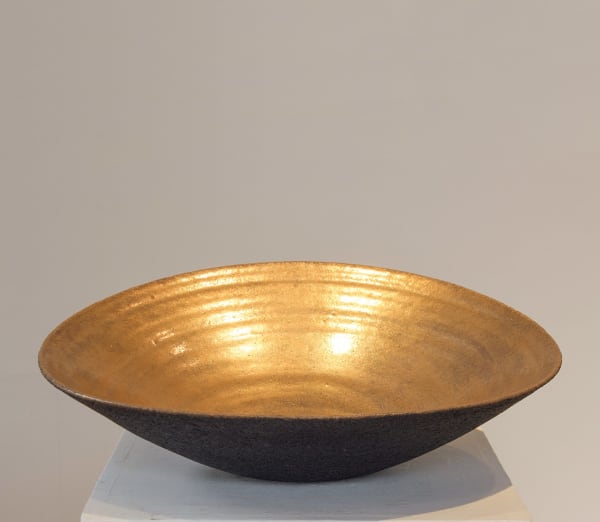 Sotis Filippides, Free Moving Bowl with Gold Interior, 2021
