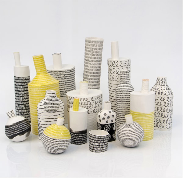 Jane Muende, Tilting Round Bottle, 2, 2019