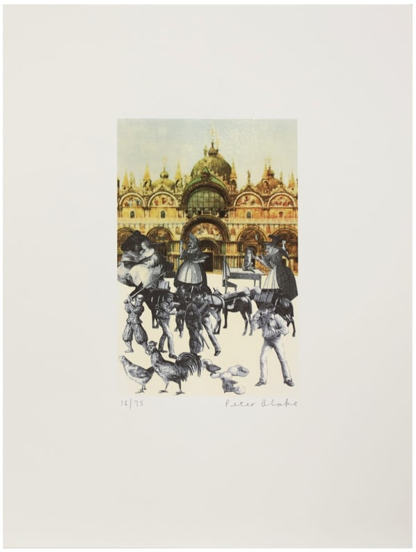 Peter Blake CBE RDI RA, An Altercation, 2009
