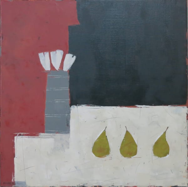 Ann Armitage, Flowers and Pears, 2021