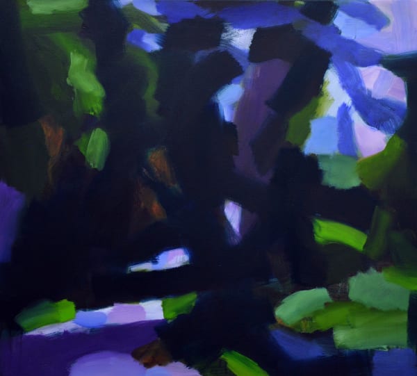 Nick Bodimeade Halliggye (II), 2023 signed to verso oil and acrylic on canvas h. 90 x w. 100 cm