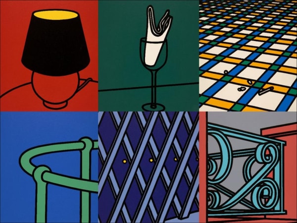 Patrick Caulfield CBE RA - Some Poems by Jules Laforgue [Cristea 38a-v; d,e,p,r,t,v], 1973